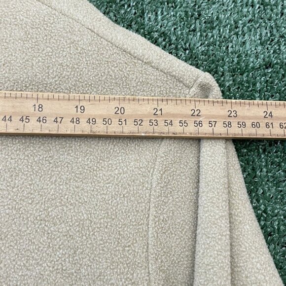 Goodfellow Sweater Shirt Top Beige Tan Pockets Size 2XL 1/4 Zipper NWT Men's - Picture 10 of 14